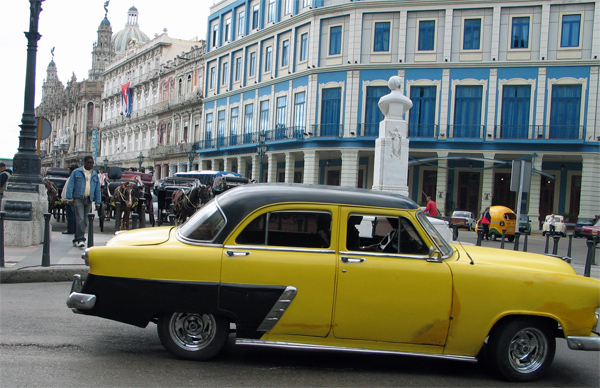 yellow car