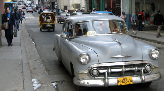 early 1950s gray Chevy