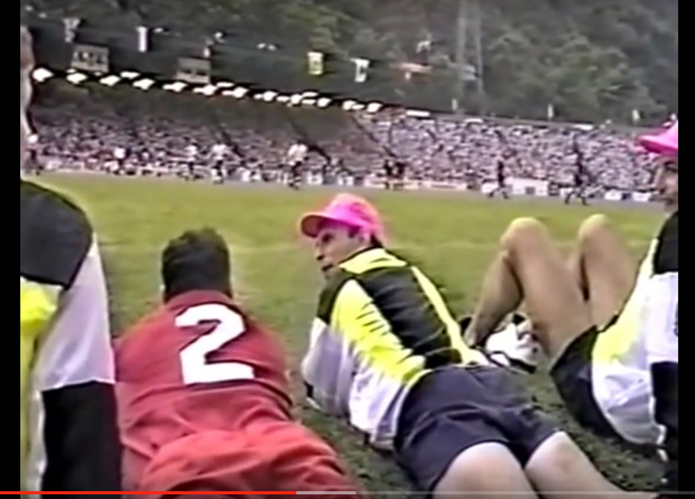 Eagles watching NZ-Fiji
            final 1990