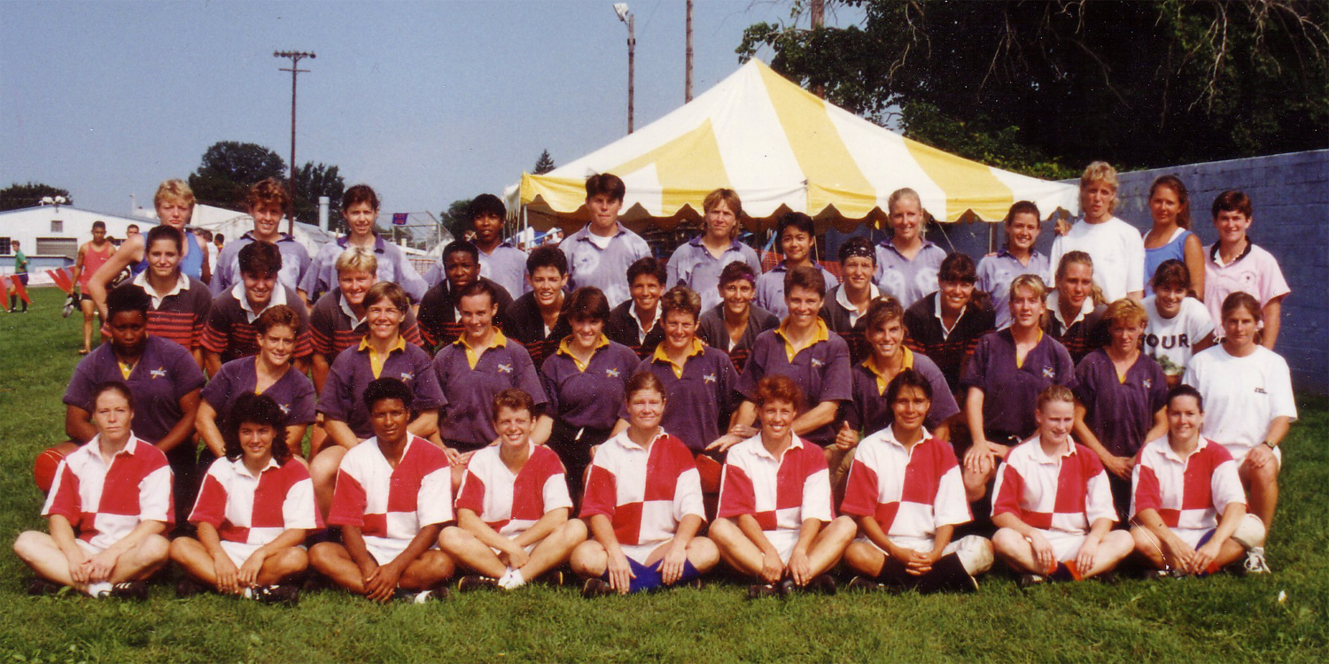 First-ever national women's 7s camp
        -August 18 1996