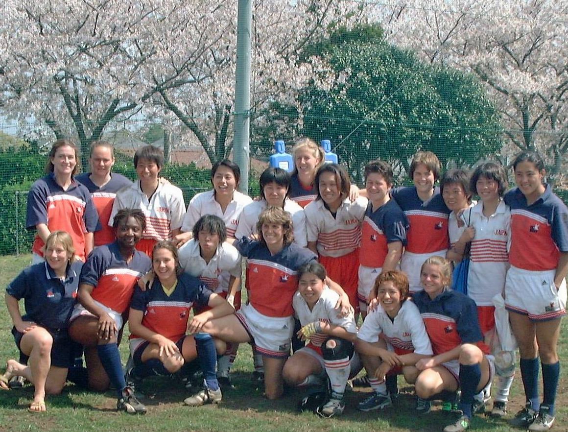 Eagle Women with Japan in
          Yokohama