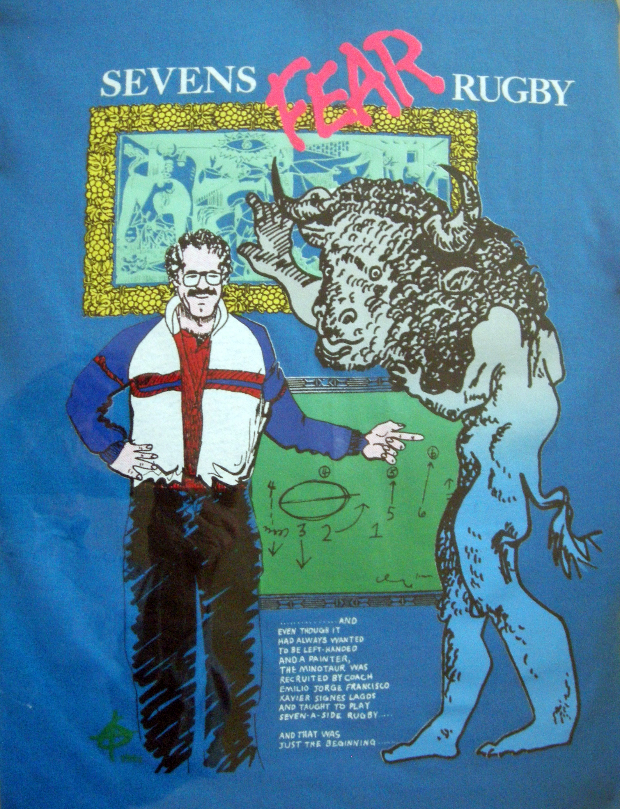 Emil's T shirt 1991 Fear