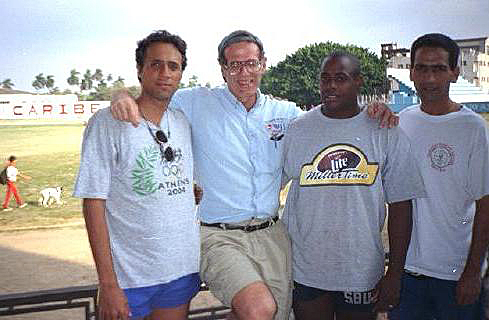 Emil meets Cuban rugby
              1999