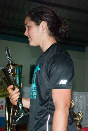 KImber & her trophy