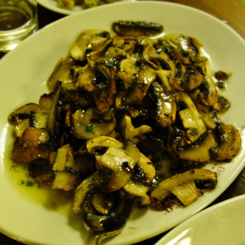 Mushrooms at Casa del Abuelo